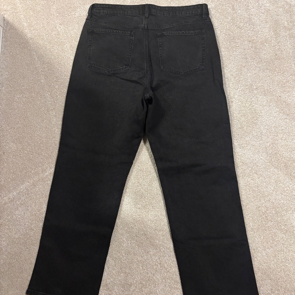 Black, wide leg, R Jeans - Picture 3 of 3